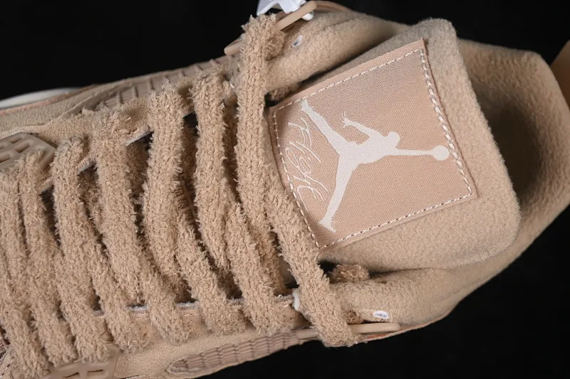 All categories Air Jordan Jordan series basketball shoes Air Jordan 4 Air Jordan 4 Retro "Cozy Girl" AJ4 Joe 4 plush warm yellow HV0823-200